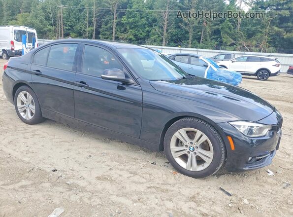 WBA8E9G54GNU28545 2016 BMW 3 SERIES Black Առջևի աջ