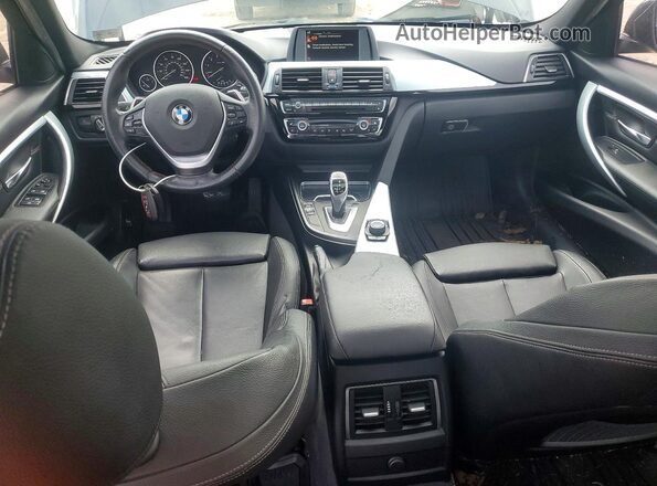 WBA8E9G54GNU28545 2016 BMW 3 SERIES Black Առջևի վահանակի տեսք