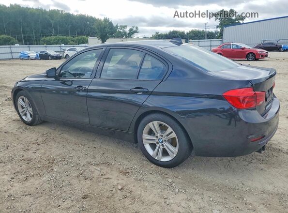 WBA8E9G54GNU28545 2016 BMW 3 SERIES Black Հետևի ձախ