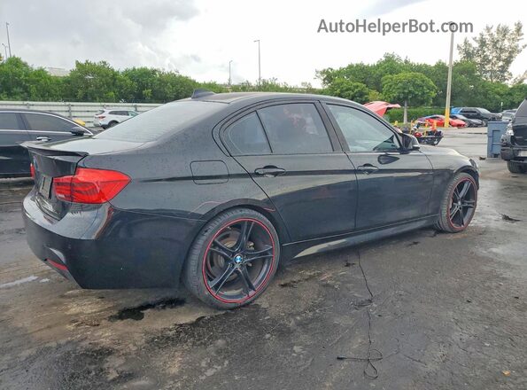 WBA8E9G57GNT83083 2016 BMW 3 SERIES Black უკანა მარჯვენა