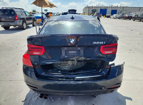 WBA8E9G58GNT47029 2016 BMW 3 SERIES Charcoal Widok z tyłu