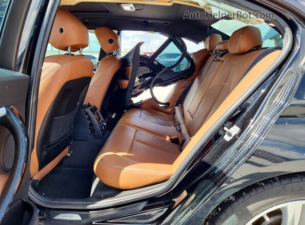 WBA8E9G58GNT47029 2016 BMW 3 SERIES Charcoal Widok tylnych siedzeń