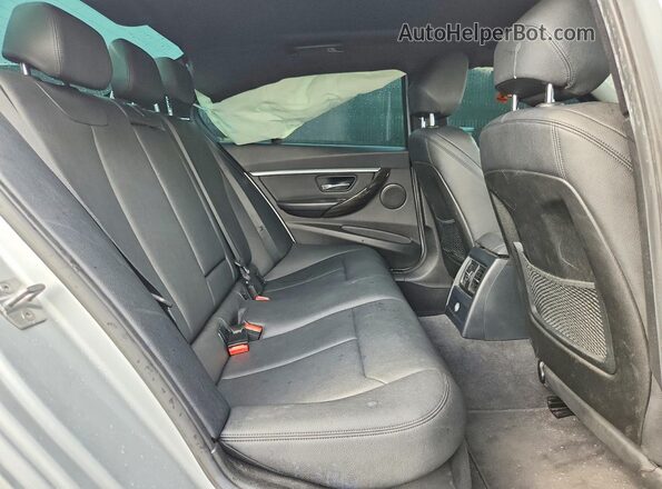WBA8E9G59GNT42096 2016 BMW 3 SERIES Silver Widok tylnych siedzeń