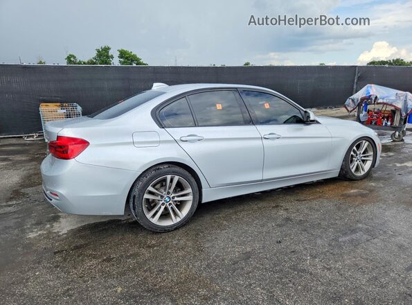 WBA8E9G59GNT42096 2016 BMW 3 SERIES Silver Tył prawy