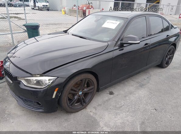 WBA8E9G59GNT84865 2016 BMW 3 SERIES Black Przód lewy