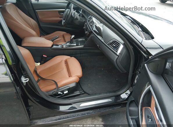 WBA8E9G59GNT84865 2016 BMW 3 SERIES Black Widok wnętrza z przodu