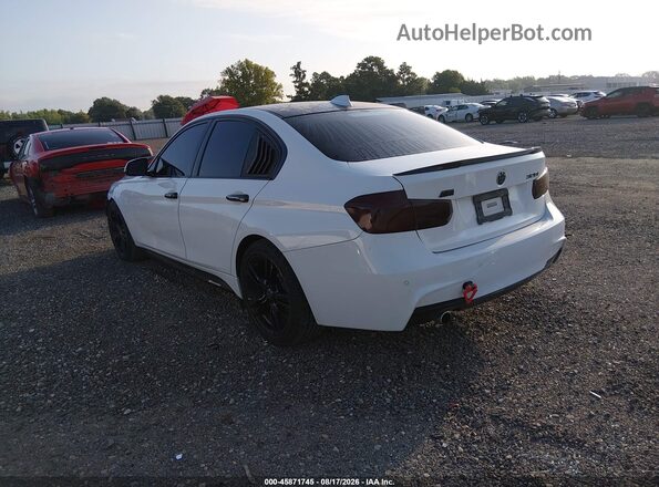 WBA8E9G5XGNT42348 2016 BMW 3 SERIES White Հետևի ձախ