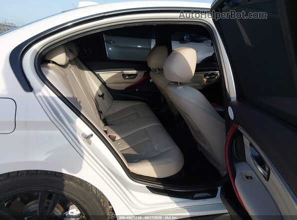 WBA8E9G5XGNT42348 2016 BMW 3 SERIES White VIN կոդի պիտակի տեսք