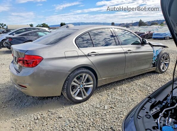 WBA8E9G5XGNT45430 2016 BMW 3 SERIES Серый Задняя правая четверть
