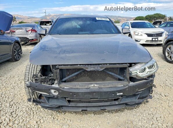 WBA8E9G5XGNT45430 2016 BMW 3 SERIES Серый Вид спереди