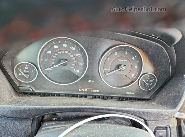 WBA8F1C54GK438885 2016 BMW 3 SERIES Black Սարքավորումների վահանակի տեսք