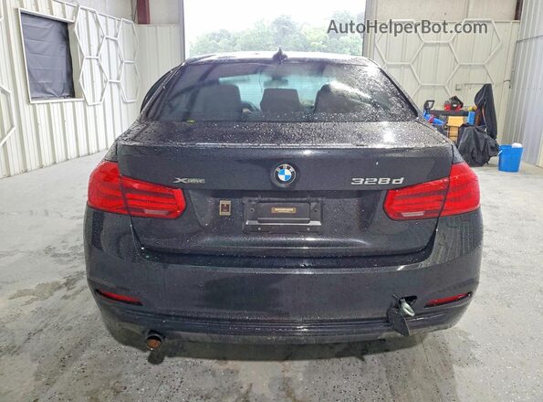WBA8F1C54GK438885 2016 BMW 3 SERIES Black Հետևի տեսք