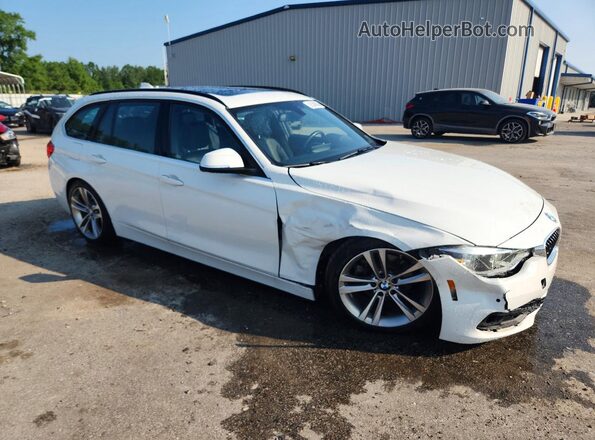 WBA8K3C32HA022931 2017 BMW 3 SERIES Белый Передняя правая четверть