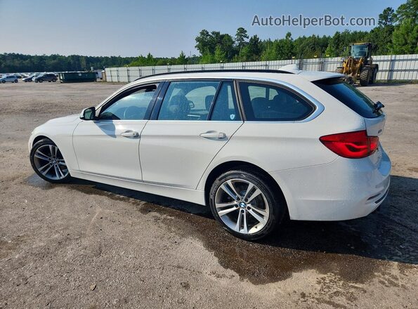 WBA8K3C32HA022931 2017 BMW 3 SERIES Белый Задняя левая четверть