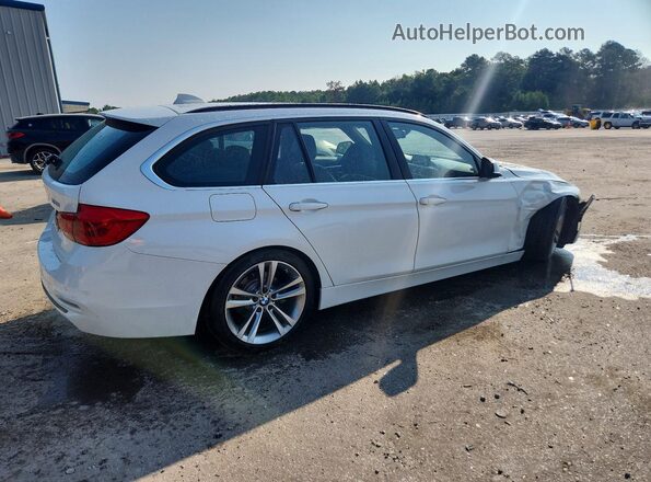 WBA8K3C32HA022931 2017 BMW 3 SERIES Белый Задняя правая четверть
