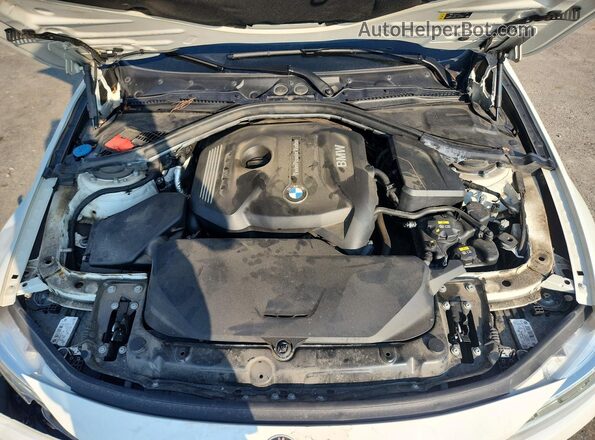WBA8K3C32HA022931 2017 BMW 3 SERIES Белый Вид задней части салона