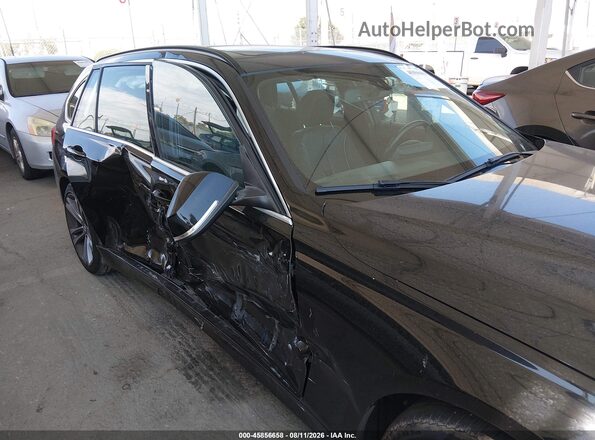 WBA8K3C35HA023328 2017 BMW 3 SERIES Black Вид задньої частини салону