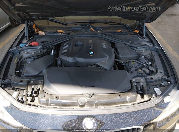 WBA8K3C35HA023328 2017 BMW 3 SERIES Black Вид ззаду