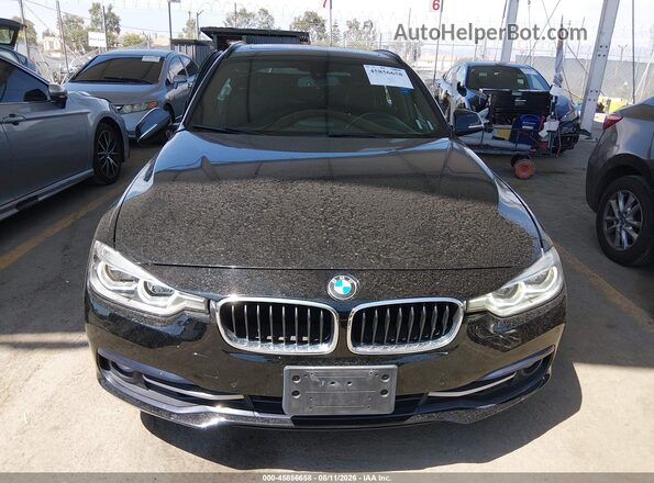 WBA8K3C35HA023328 2017 BMW 3 SERIES Black Панорамний вид салону 360°