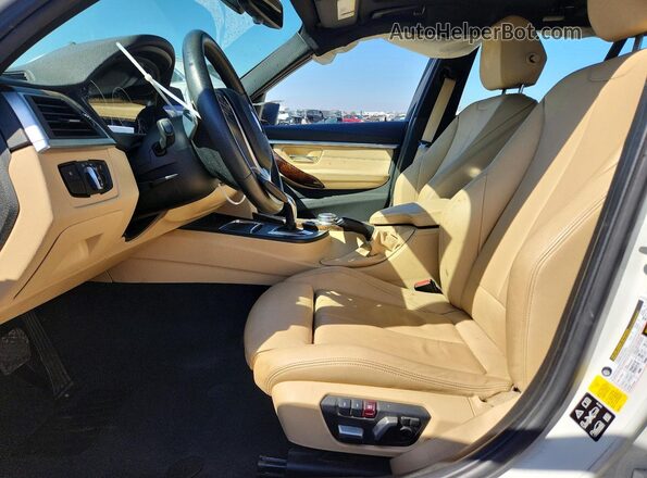 WBA8K3C38HA022500 2017 BMW 3 SERIES White Вид салону спереду