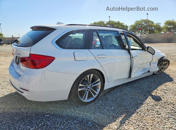 WBA8K3C38HA022500 2017 BMW 3 SERIES White Задня права чверть