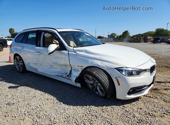 WBA8K3C38HA022500 2017 BMW 3 SERIES White Передня права чверть