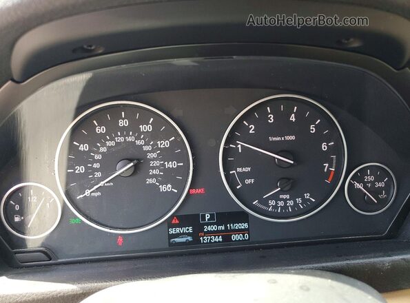 WBA8Y3C33HG451037 2017 BMW 3 SERIES Black ხელსაწყოთა პანელის ხედი