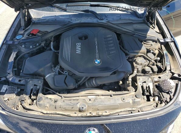 WBA8Y3C33HG451037 2017 BMW 3 SERIES Black უკანა სალონის ხედი
