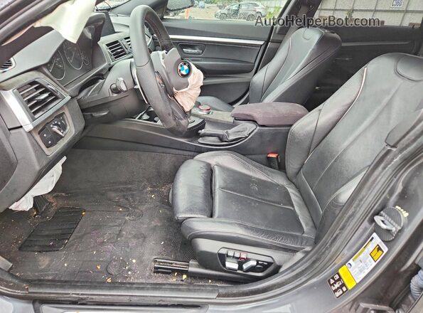 WBA8Y3C3XHG451097 2017 BMW 3 SERIES Черный Вид салона спереди