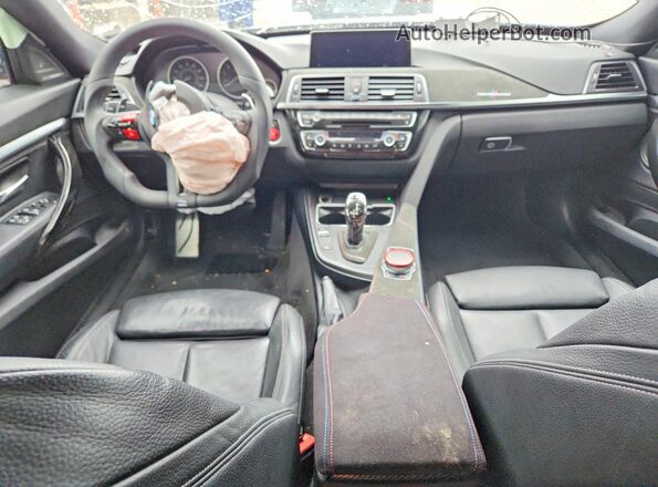 WBA8Y3C3XHG451097 2017 BMW 3 SERIES Черный Вид панели приборов