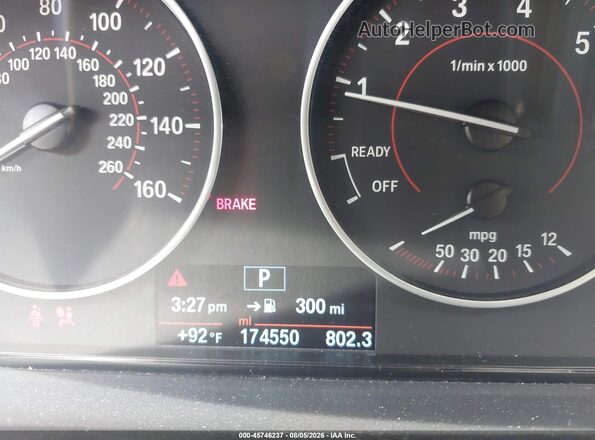 WBA8Z5C52GG501998 2016 BMW 3 SERIES Black Հետևի նստատեղերի տեսք
