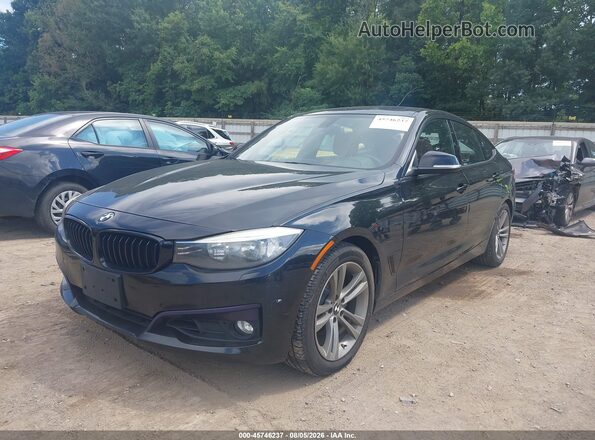 WBA8Z5C52GG501998 2016 BMW 3 SERIES Black Առջևի ձախ երեք քառորդ տեսարան