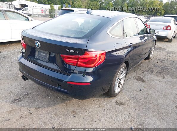 WBA8Z9C51HG453306 2017 BMW 3 SERIES Dark Blue Հետևի աջ
