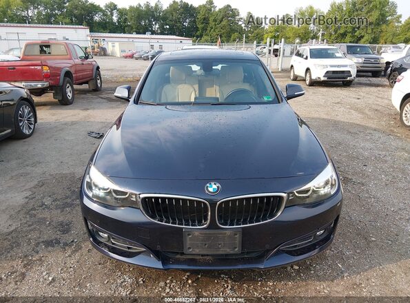 WBA8Z9C51HG453306 2017 BMW 3 SERIES Dark Blue Սարքավորումների վահանակի տեսք