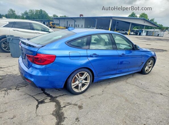 WBA8Z9C51KB220823 2019 BMW 3 SERIES Blue Trasero derecho