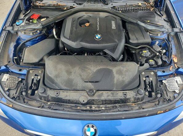 WBA8Z9C51KB220823 2019 BMW 3 SERIES Blue Vista interior trasera