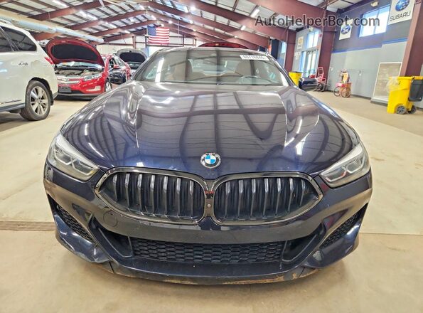 WBABC4C01MCF18917 2021 BMW M8 Blue Вид спереду