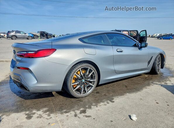 WBABC4C05RCN42724 2024 BMW M8 Silver უკანა მარჯვენა