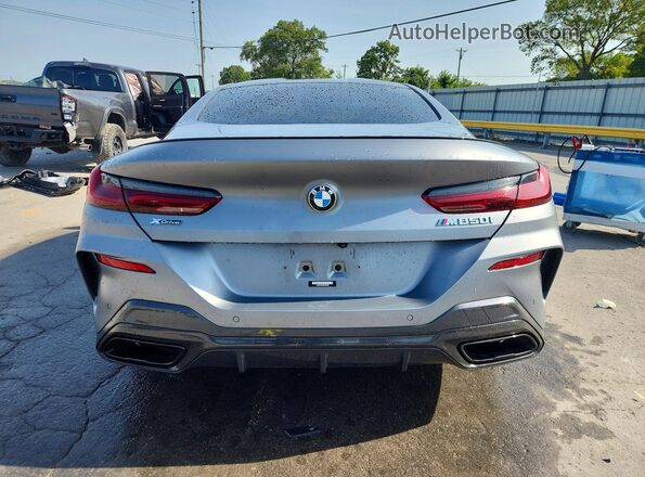 WBABC4C05RCN42724 2024 BMW M8 Silver უკანა ხედი