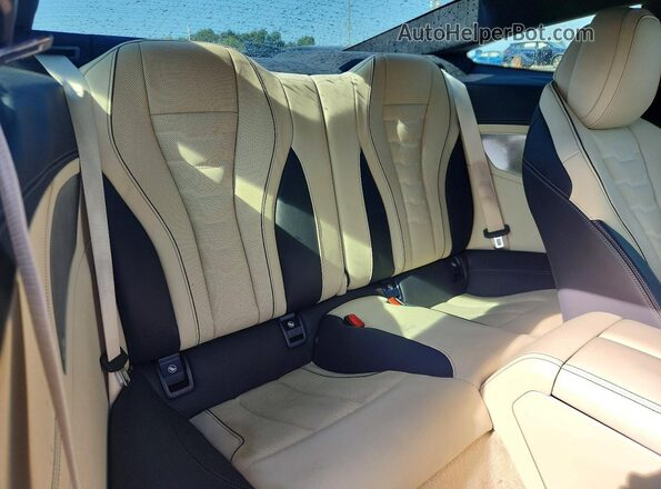 WBABC4C05RCN42724 2024 BMW M8 Silver უკანა სავარძლების ხედი