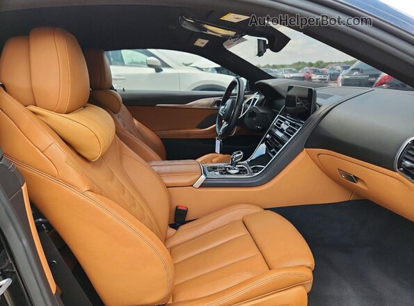 WBABC4C06PCK69452 2023 BMW M8 Черный Вид задних сидений