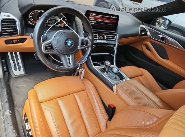 WBABC4C06PCK69452 2023 BMW M8 Черный Вид панели приборов