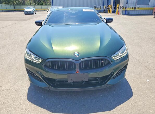 WBABC4C09SCU36234 2025 BMW M8 Зеленый Вид спереди