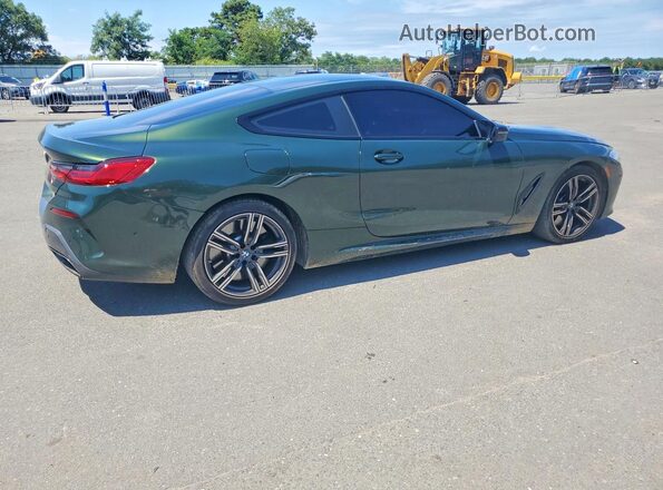 WBABC4C09SCU36234 2025 BMW M8 Зеленый Задняя правая четверть