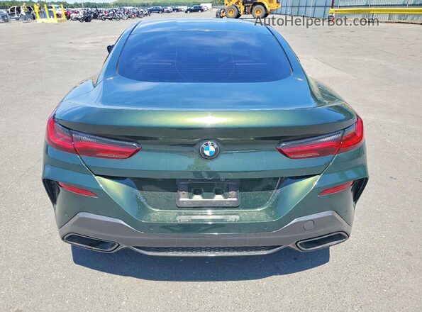 WBABC4C09SCU36234 2025 BMW M8 Зеленый Вид сзади