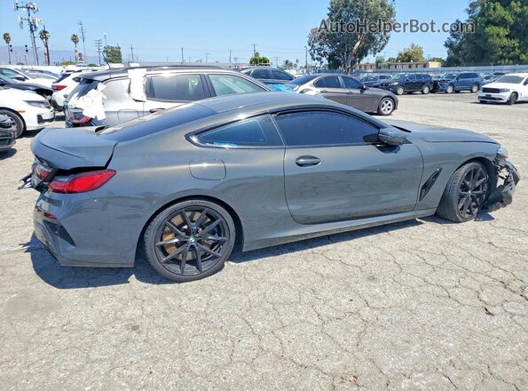 WBABC4C58KBU95499 2019 BMW M8 Серый Задняя правая четверть