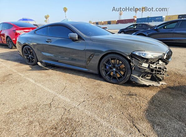 WBABC4C58KBU95499 2019 BMW M8 Серый Передняя правая четверть