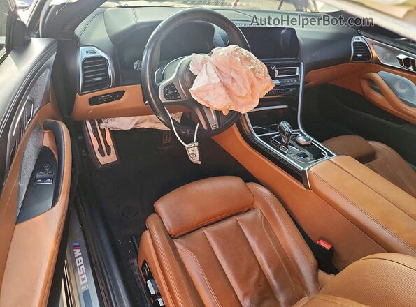 WBABC4C58KBU95499 2019 BMW M8 Серый Вид панели приборов