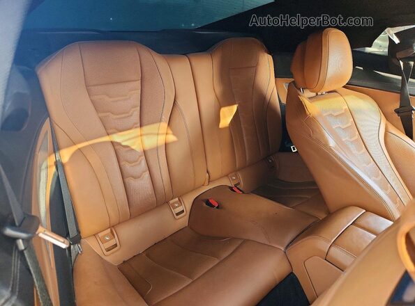 WBABC4C58KBU95499 2019 BMW M8 Серый Вид задних сидений