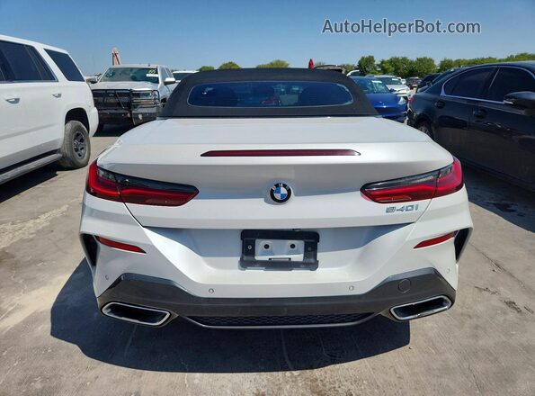 WBADZ2C06NCH07866 2022 BMW 8 SERIES White Вид ззаду